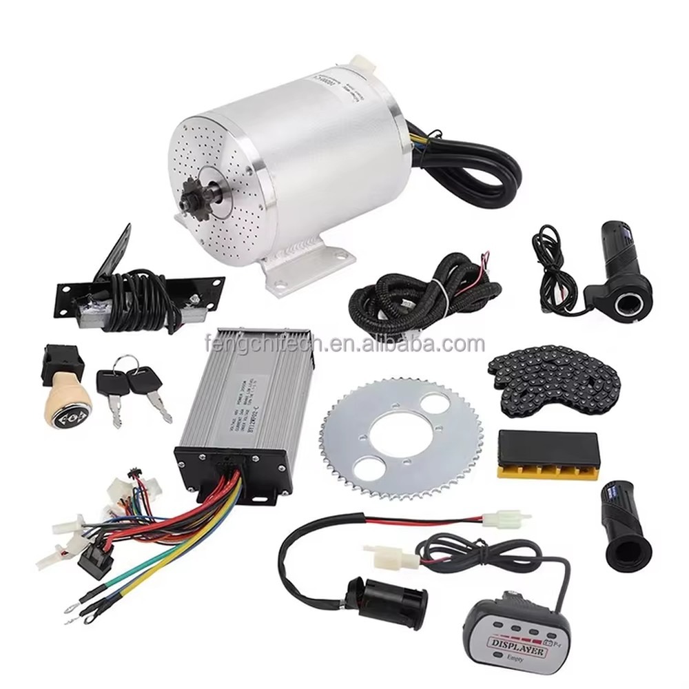 Ebike Conversion Kit 72V 3000W - محرك تيار مستمر بدون فرشاة 72