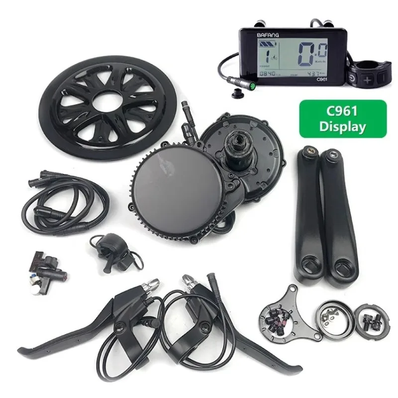 مجموعة محرك الدراجة الكهربائية - مراجعة Mid Drive Motor Kit 52V 1000W وسعره