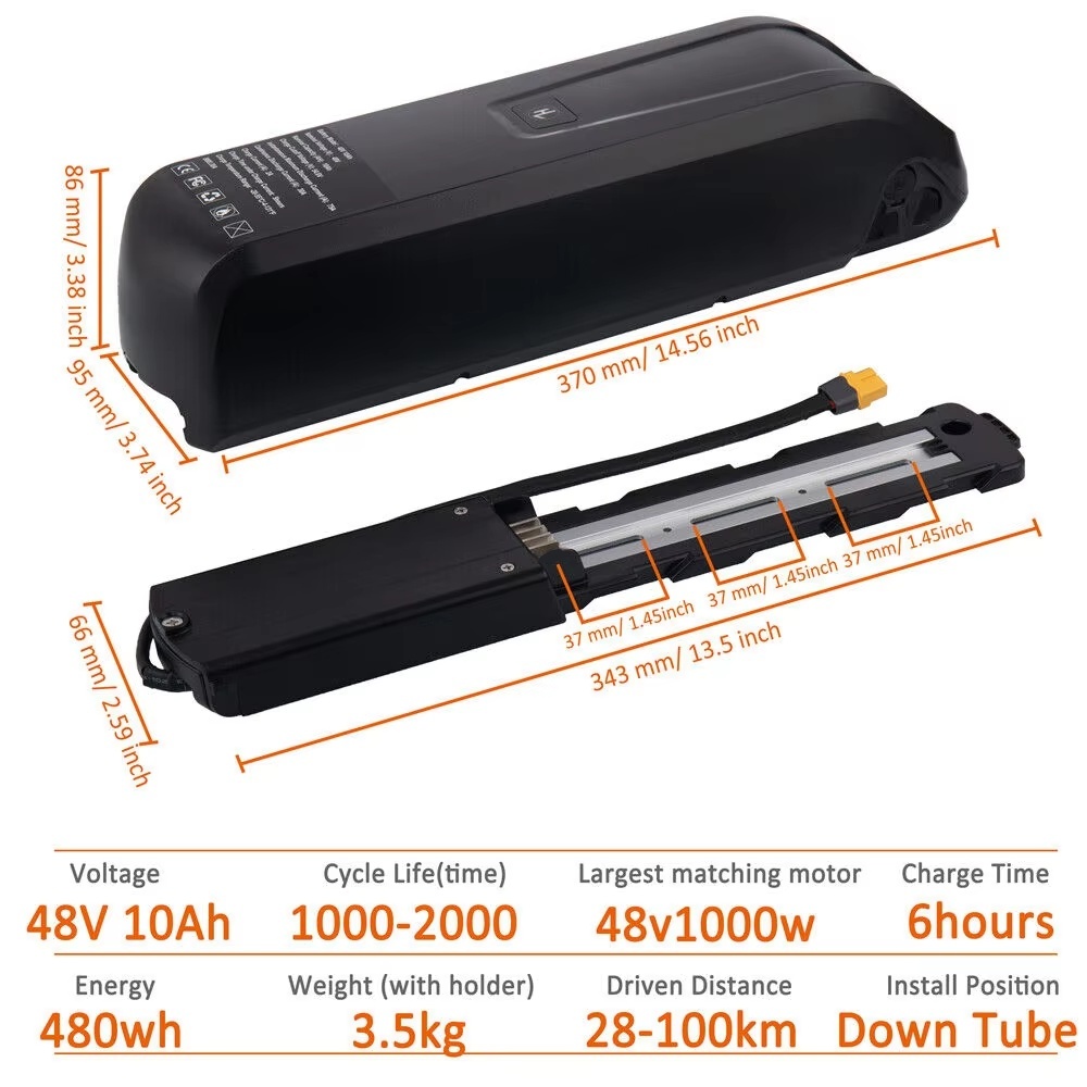 بطارية دراجة كهربائية هايلونج  - مراجعة Ebike Battery 48V 20Ah Hailong وسعره