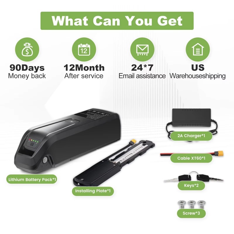 بطارية هايلونج الجديدة 48 فولت - مراجعة Ebike Battery 48V 20Ah Hailong وسعره